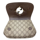 グッチ GUCCI ブロンディ ベルトバッグ 703807 ブラウン GGスプリームキャンバス/レザー レディース ウエストバッグ