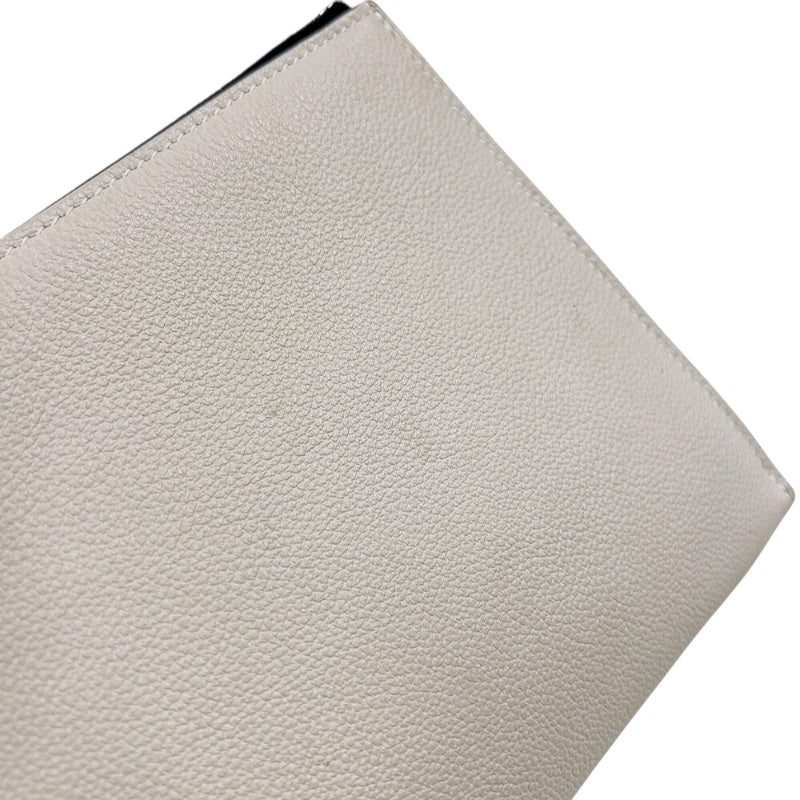 エルメス HERMES カバヴェルティージュ24 D刻印　(2019年製) グリペール/ブラック/ヴェルティゴ　シルバー金具 トゴ レディース クラッチバッグ