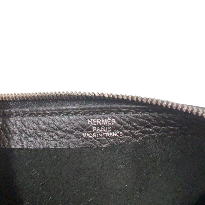 エルメス HERMES カバヴェルティージュ24 D刻印　(2019年製) グリペール/ブラック/ヴェルティゴ　シルバー金具 トゴ レディース クラッチバッグ