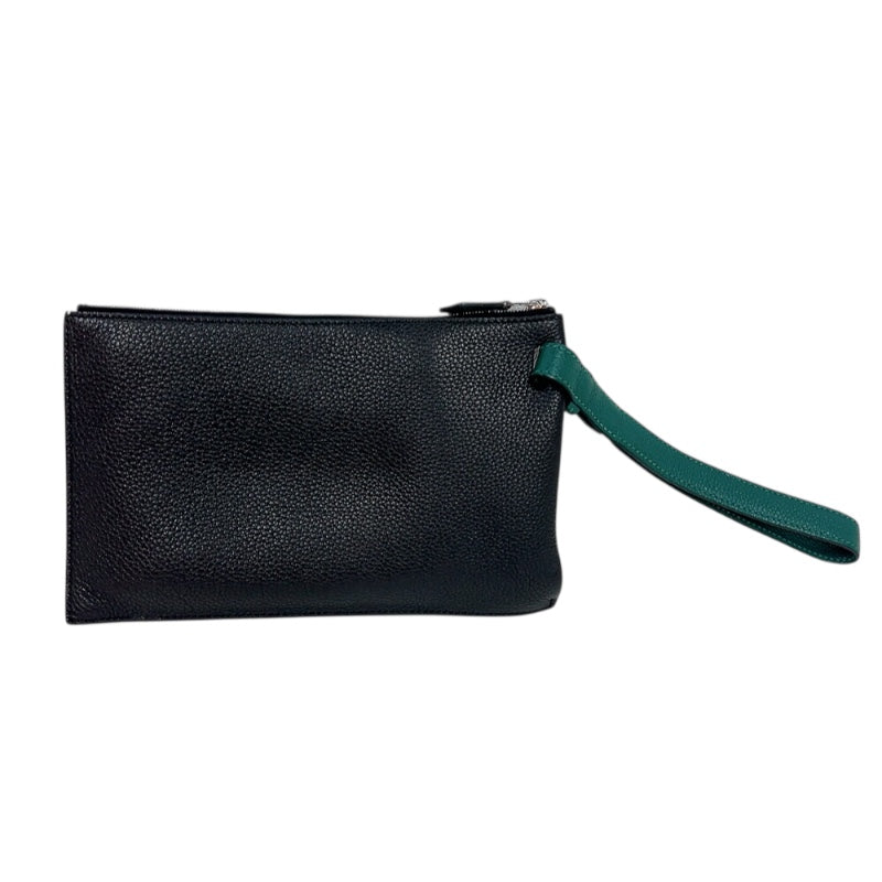 エルメス HERMES カバヴェルティージュ24 D刻印　(2019年製) グリペール/ブラック/ヴェルティゴ　シルバー金具 トゴ レディース クラッチバッグ