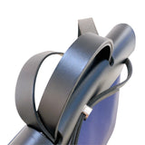 エルメス HERMES エールバッグジップMM D刻 ブルー・ブラック トワル・ハンター ユニセックス ショルダーバッグ