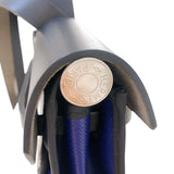 エルメス HERMES エールバッグジップMM D刻 ブルー・ブラック トワル・ハンター ユニセックス ショルダーバッグ