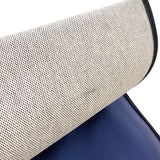 エルメス HERMES エールバッグジップMM D刻 ブルー・ブラック トワル・ハンター ユニセックス ショルダーバッグ