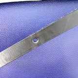 エルメス HERMES エールバッグジップMM D刻 ブルー・ブラック トワル・ハンター ユニセックス ショルダーバッグ