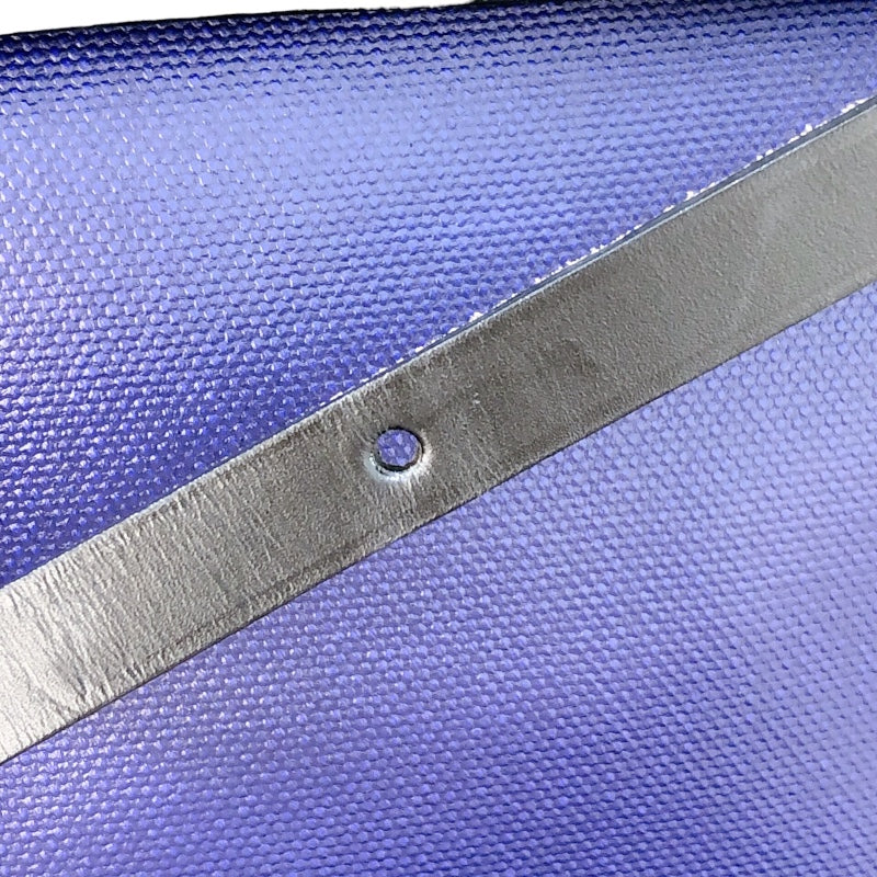 エルメス HERMES エールバッグジップMM D刻 ブルー・ブラック トワル・ハンター ユニセックス ショルダーバッグ