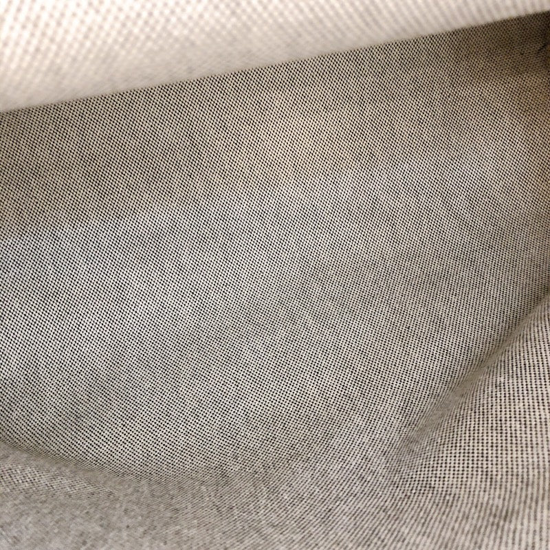 エルメス HERMES エールバッグジップMM D刻 ブルー・ブラック トワル・ハンター ユニセックス ショルダーバッグ