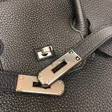 エルメス HERMES バーキン35 B刻 ブラック シルバー金具 トゴ レディース ハンドバッグ