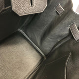 エルメス HERMES バーキン35 B刻 ブラック シルバー金具 トゴ レディース ハンドバッグ