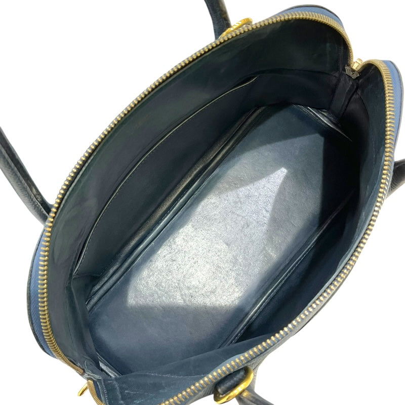 【HERMES】ボリード31★ブルーインディゴ ゴールド金具 エルメス HERMES ボリード31 ○X刻印 ブルーインディゴ ゴールド