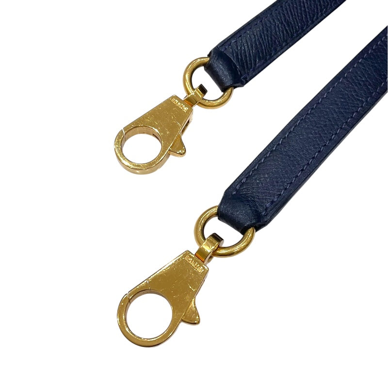 【HERMES】ボリード31★ブルーインディゴ ゴールド金具 エルメス HERMES ボリード31 ○X刻印 ブルーインディゴ ゴールド