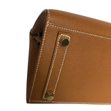 エルメス HERMES バーキン25セリエ W刻印 ゴールド ゴールド金具 ヴォーエプソン レディース ハンドバッグ