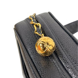 シャネル CHANEL トリプルココマークレザーショルダーバッグ キャビア レディース ショルダーバッグ