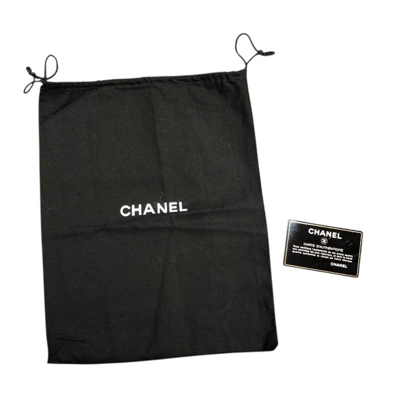 シャネル CHANEL ニュートラベルラインフラップバッグ A15285 ベージュ シルバー金具 ナイロンジャガード レディース ショルダーバッグ