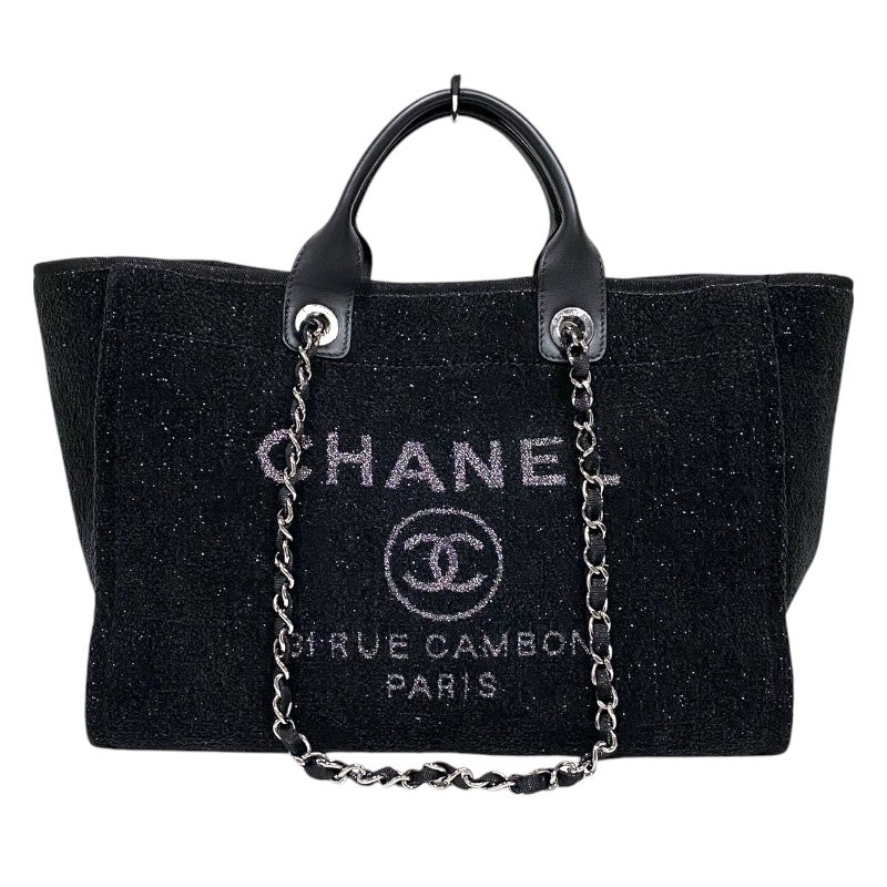 良品　シャネル　ココマーク　クリア　ビニール　クラッチバッグ　ポーチ　ブラック シャネル(CHANEL) | 中古ブランドリユースショップ OKURA(おお蔵)