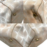 シャネル CHANEL ニュートラベルライントートMM A15991 ベージュ ナイロンジャガード レディース トートバッグ