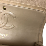 シャネル CHANEL マトラッセ25 A01112 15番台 ベージュ ゴールド金具 キャビアスキン レディース ショルダーバッグ