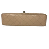シャネル CHANEL マトラッセ25 A01112 15番台 ベージュ ゴールド金具 キャビアスキン レディース ショルダーバッグ