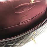 シャネル CHANEL マトラッセ25 A01112 ブラック ゴールド金具 キャビアスキン レディース ショルダーバッグ