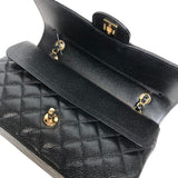 シャネル CHANEL マトラッセ25 A01112 ブラック ゴールド金具 キャビアスキン レディース ショルダーバッグ