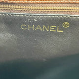 シャネル CHANEL マトラッセ レザーショルダーバッグ 4番台 ブラウン ゴールド金具 キャビアスキン レディース ショルダーバッグ