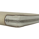 エルメス HERMES アザップコンパクト シルクイン B刻 クレ シルバー金具 エプソン レディース 二つ折り財布