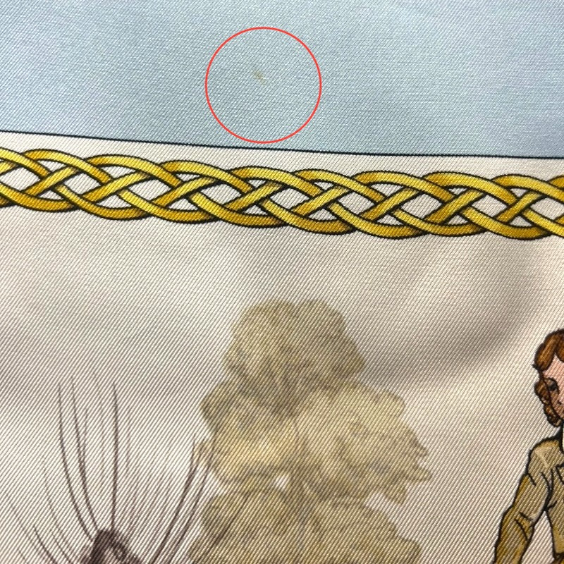 エルメス HERMES カレ90 LES ROBES マルチカラー シルク100