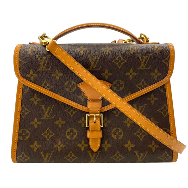 ルイ・ヴィトン LOUIS VUITTON ベルエア M51122 ブラウン モノグラム・キャンバス レディース ハンドバッグ