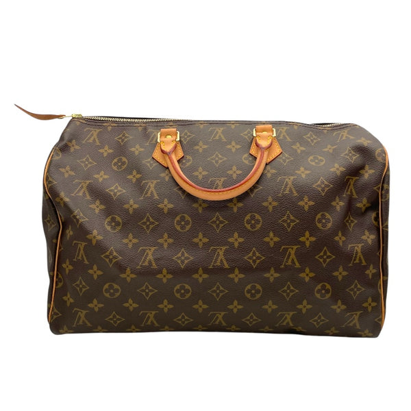 ルイ・ヴィトン LOUIS VUITTON スピーディ40 M41522 ブラウン モノグラム・キャンバス レディース ハンドバッグ