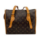 ルイ・ヴィトン LOUIS VUITTON ポパンクール・オ M40007 ブラウン モノグラムキャンバス レディース トートバッグ