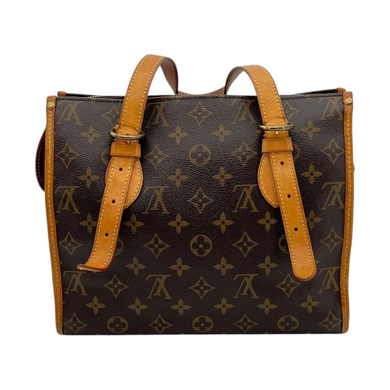ルイ・ヴィトン LOUIS VUITTON ポパンクール・オ M40007 ブラウン モノグラムキャンバス レディース トートバッグ