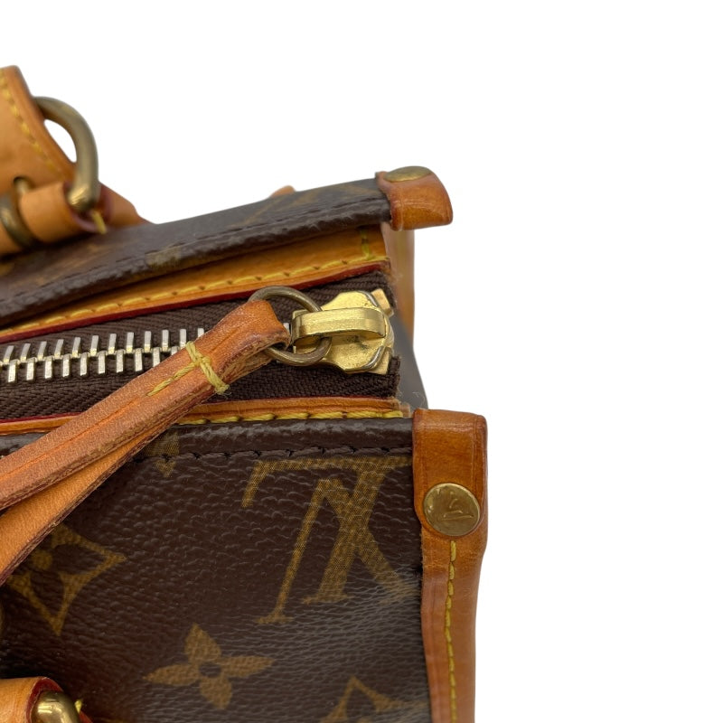 ルイ・ヴィトン LOUIS VUITTON ポパンクール・オ M40007 ブラウン モノグラムキャンバス レディース トートバッグ