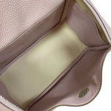 エルメス HERMES リンディ26 ヴェルソ U刻 モーヴペール×ナタ シルバー金具 トリヨン レディース ハンドバッグ