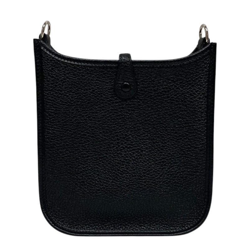 エルメス HERMES エヴリンTPM ブラック シルバー金具 トリヨン レディース ショルダーバッグ