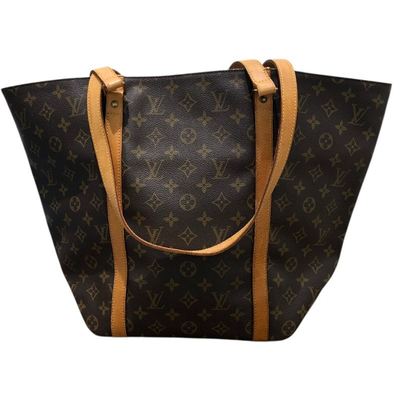 ルイ・ヴィトン LOUIS VUITTON サックショッピング M51108 ブラウン×GD