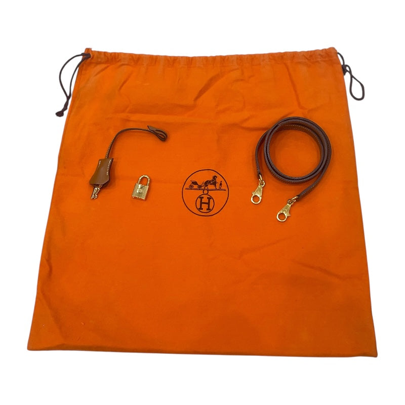 エルメス HERMES ケリー28 内縫い □G刻印 ゴールド ゴールド金具 トゴ レディース ハンドバッグ