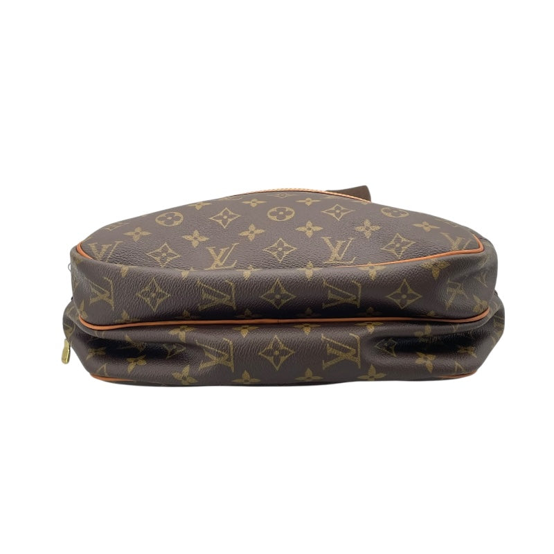 ルイ・ヴィトン LOUIS VUITTON リポーターPM M45254 ブラウン モノグラムキャンバス ユニセックス ショルダーバッグ