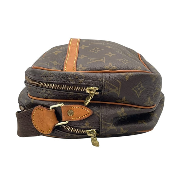 ルイ・ヴィトン LOUIS VUITTON リポーターPM M45254 ブラウン モノグラムキャンバス ユニセックス ショルダーバッグ