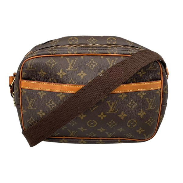 ルイ・ヴィトン LOUIS VUITTON リポーターPM M45254 ブラウン モノグラムキャンバス ユニセックス ショルダーバッグ