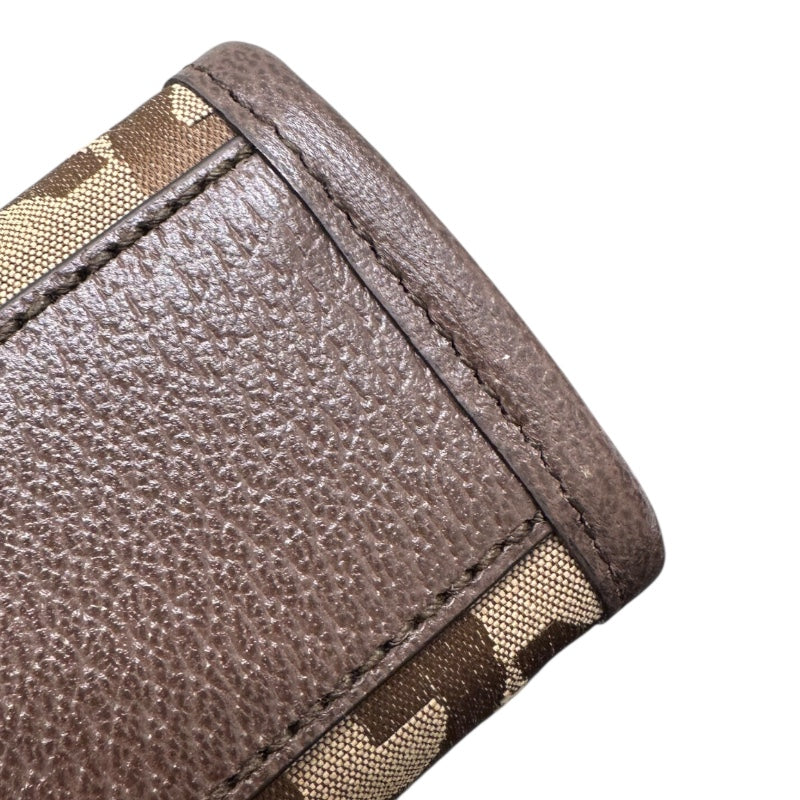グッチ GUCCI ジャンボGG　ミニトートバッグ ブラウン ジャンボGGキャンバス レディース ショルダーバッグ