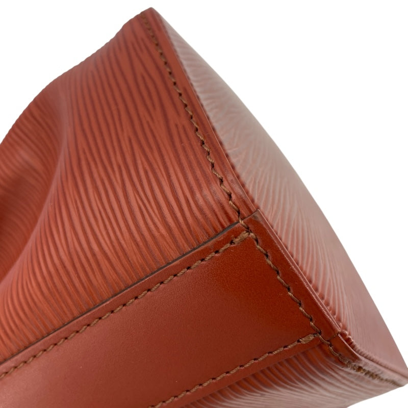ルイ・ヴィトン LOUIS VUITTON サックデポール M80203 ケニアブラウン エピ レディース ショルダーバッグ