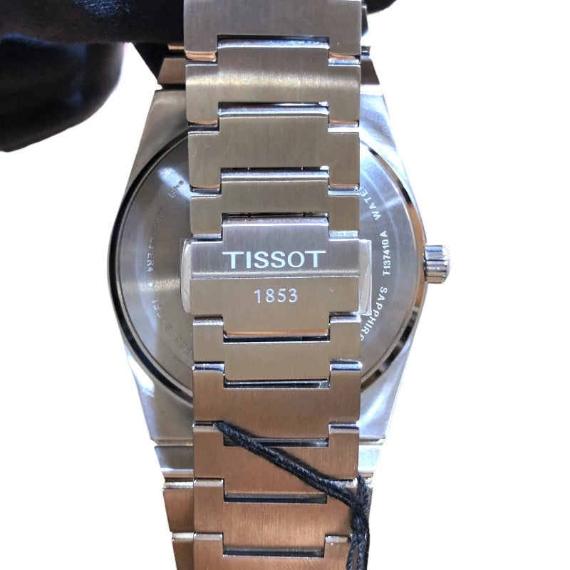 ティソ TISSOT PRX T137.410.11.051.00 ブラック SS メンズ 腕時計