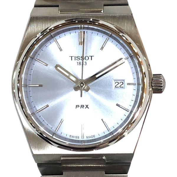 ティソ TISSOT PRX 35MM T137.210.11.351.00 ブルー SS メンズ 腕時計