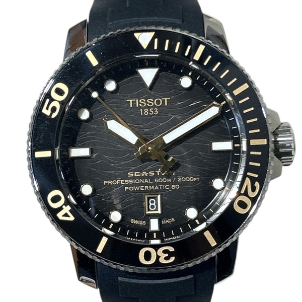 ティソ TISSOT シーマスター2000プロフェッショナル T120.607.17.441.01 ブラック SS メンズ 腕時計