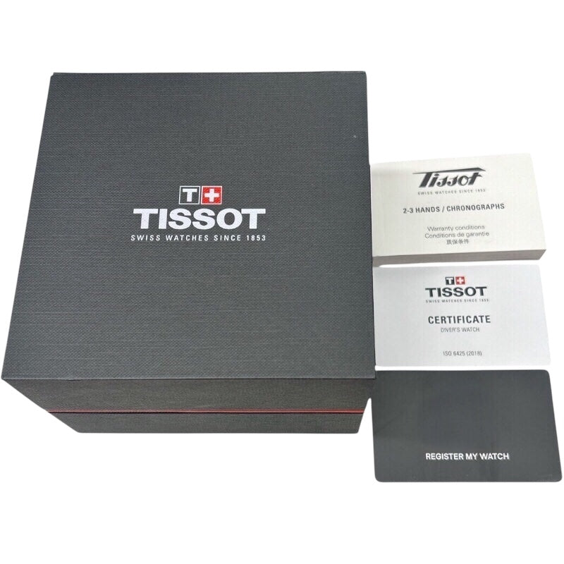 ティソ TISSOT シーマスター2000プロフェッショナル T120.607.17.441.01 ブラック SS メンズ 腕時計