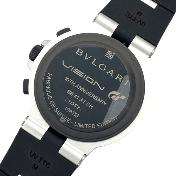 ブルガリ BVLGARI アルミニウム　グランツーリスモ 限定モデル 104006 イエロー アルミ 自動巻き メンズ 腕時計