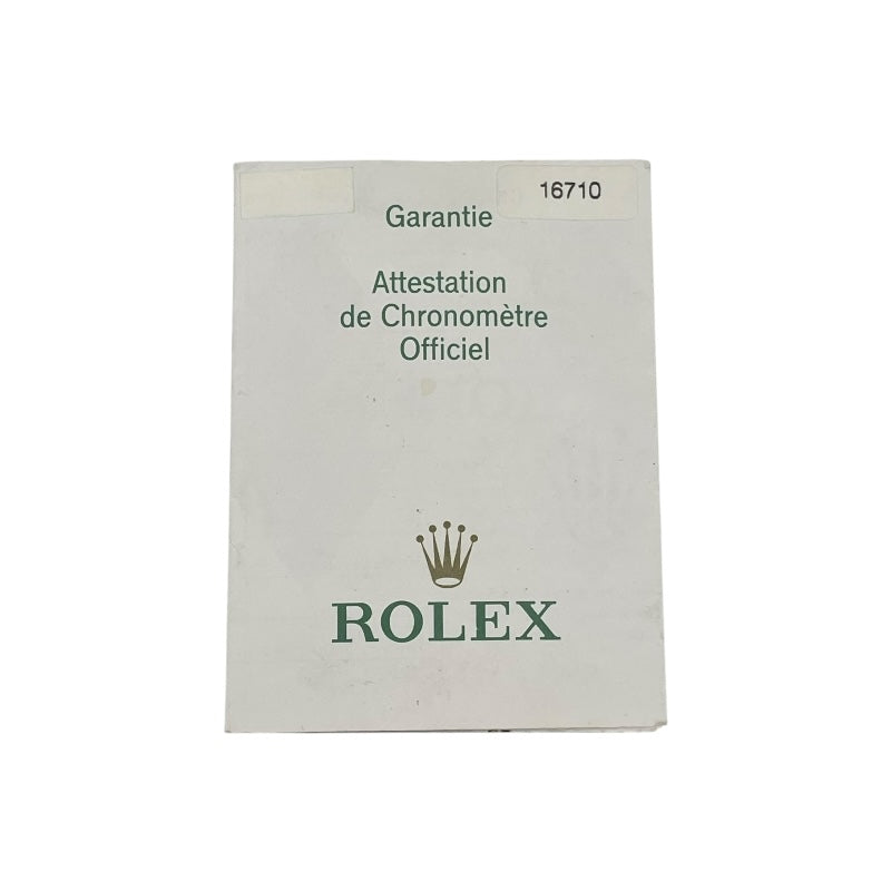ロレックス ROLEX GMTマスター2スティックダイヤル 16710 ブラック SS 自動巻き メンズ 腕時計