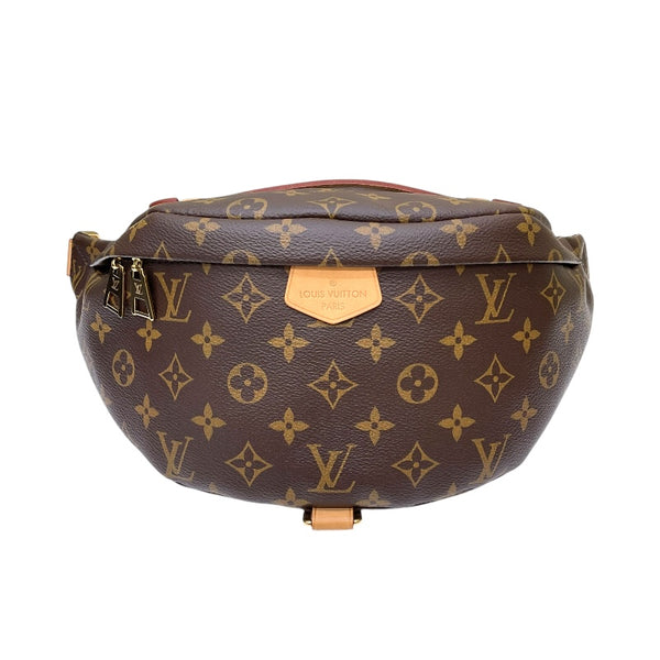 ルイ・ヴィトン LOUIS VUITTON バムバッグ M43644 ブラウン モノグラム・キャンバス/レザー レディース ボディバッグ