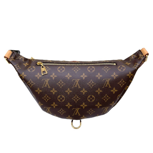 ルイ・ヴィトン LOUIS VUITTON バムバッグ M43644 ブラウン モノグラム・キャンバス/レザー レディース ボディバッグ