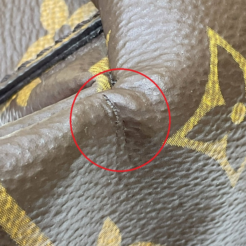 ルイ・ヴィトン LOUIS VUITTON バムバッグ M43644 ブラウン モノグラム・キャンバス/レザー レディース ボディバッグ