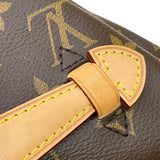 ルイ・ヴィトン LOUIS VUITTON バムバッグ M43644 ブラウン モノグラム・キャンバス/レザー レディース ボディバッグ